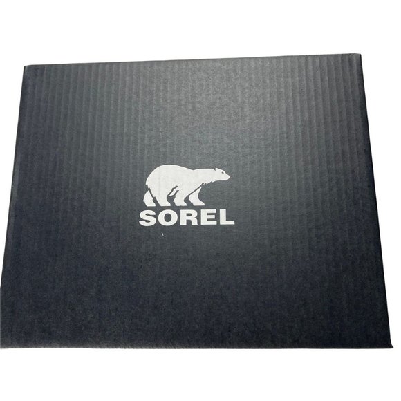 SOREL Women Bootie Lolla Lug  Suede Ankle Boot brown Size 6 - Picture 7 of 7